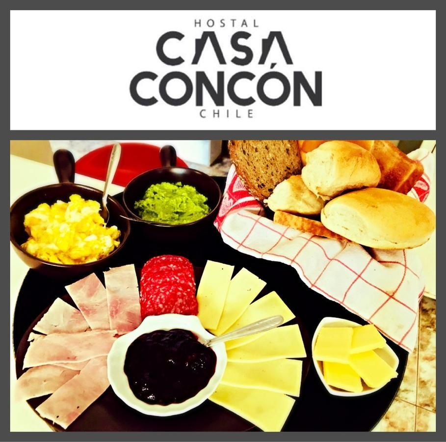 Hostal Casa Concon Vina del Mar Esterno foto